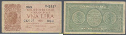 6080 ITALIA 1944 ITALIA 1 LIRE 1944 - Biglietti Consorziale