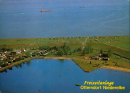 Otterndorf Freizeitanlage Mit See Achtern Diek, Grünstrand Und Campingplatz 1987 - Autres & Non Classés