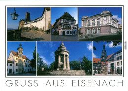 Eisenach Wartburg, Lutherhaus, Theater, Steinhof, Denkmal, Rathaus Am Markt 2000 - Eisenach