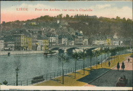 Lüttich Luik / Wallonisch: Lîdje Pont Des Arches, Vue Vers La Citadelle 1918 - Autres & Non Classés