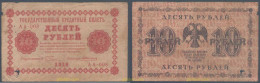 6166 RUSIA 1918 RUSSIE 10 RUBLES 1918 - Russie