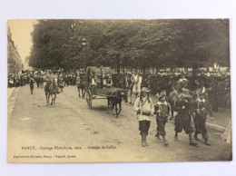 NANCY (54) : Cortège Historique 1909 - Groupe De Callot -  Imprimeries Réunies - Demonstrationen