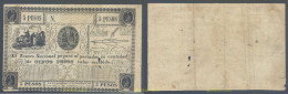 6451 PARAGUAY 1862 PARAGUAY 1862 5 PESOS - Paraguay