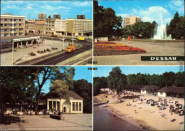 Dessau Roßlau Wilhelm-Pieck-Straße Teehäuschen  Stadtpark, Strandbad Adria G1977 - Other & Unclassified