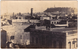 Postcard Aleppo Ḥalab حلب Panorama Mit Zitadelle 1918 - Syrie
