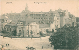 Innere Altstadt-Dresden Kunstgewerbe-Schule, Kunstakademie Strassen Ansicht 1910 - Dresden