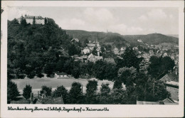 Blankenburg (Harz) Panorama-Ansicht Mit Schloss, Ziegenkopf U. Kaiserwarthe 1943 - Autres & Non Classés