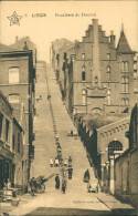 Lüttich Luik Lîdje Lüttich (Liège) Escaliers De Bueren, Personen Auf Treppe 1910 - Other & Unclassified