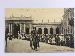 NANCY (54) : Cortège Historique 1909 - Marc De Beauvau -  Imprimeries Réunies - Manifestations