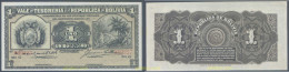 7152 BOLIVIA 1902 BOLIVIA 1 BOLIVIANO 1902 TESORERIA - Bolivien
