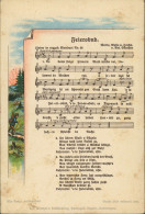 Liedkarte: Feieromd 1950 Erzgebirge, Anton Günther Gottesgab:36 - Music