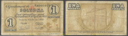 7973 ESPAÑA. Emisiones Locales Republicanas 1937 AJUNTAMENT DE SOLSONA 1 PESSETA 1937 - Autres & Non Classés