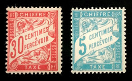 1894 FRANCE N 33 / 28 - CHIFFRE TAXE À PERCEVOIR TYPE DUVAL - NEUF** - 1859-1959 Neufs