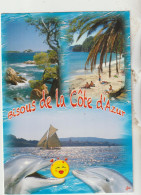 Bisous De La Cote D'Azur 06  Carte Circulée - Autres & Non Classés