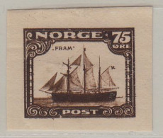 Essay FRAM Ship 75 Ore MH (with Original Gum) SCARCE, Christiania Philatelist Club's Competition 1914 - VIPauction001 - Neufs
