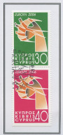 Chypre - Cyprus - Zypern 2006 Y&T N°1085h à 1086b - Michel N°1074Do à 1075Du (o) - EUROPA - Se Tenant - Used Stamps