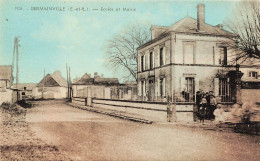 Germainville Ecoles Et Mairie - Autres & Non Classés