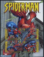 Saint Vincent 2003 Spiderman S/s, Mint NH, Art - Comics (except Disney) - Comics