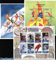Saint Vincent 1998 Nagano Winter Olympics 20v (3 M/s), Mint NH, Sport - (Bob) Sleigh Sports - Olympic Winter Games - S.. - Wintersport (Sonstige)