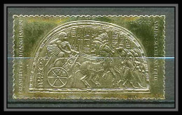 425 Staffa Scotland Egypte (Egypt UAR) Treasures Of Tutankhamun 21 OR Gold Stamps 23k Neuf** Mnh - Scotland