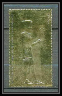 415 Staffa Scotland Egypte (Egypt UAR) Treasures Of Tutankhamun 09 OR Gold Stamps 23k Tirage 2 Brillant Neuf** Mnh - Scotland