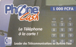 PREPAID PHONE CARD BURKINA FASO  (CZ2929 - Burkina Faso