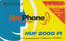 PREPAID PHONE CARD UNGHERIA  (CZ2824 - Hungary
