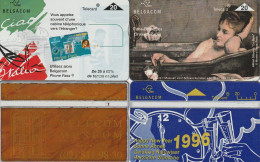 4 PHONE CARDS BELGIO LG  (CZ2791 - Collections
