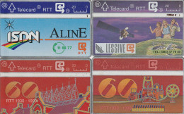 4 PHONE CARDS BELGIO LG  (CZ2782 - Collections