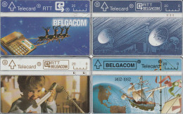 4 PHONE CARDS BELGIO LG  (CZ2785 - Collections