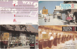 4 PHONE CARDS UNGHERIA  (CZ2776 - Hungary