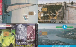 4 PHONE CARDS UNGHERIA  (CZ2767 - Hungary