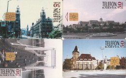 4 PHONE CARDS UNGHERIA  (CZ2759 - Hungary