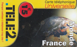 PREPAID PHONE CARD FRANCIA  (CZ2609 - Other & Unclassified