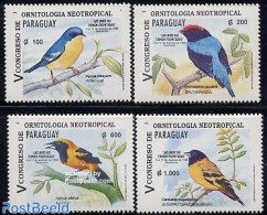 Paraguay 1995 Ornithologic Congress 4v, Mint NH, Nature - Birds - Paraguay