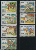 Guinea Bissau 1984 Animals 7v, Mint NH, Nature - Animals (others & Mixed) - Cat Family - Guinée-Bissau