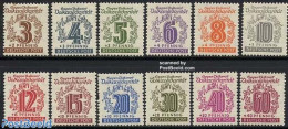 Germany, DDR 1946 West-Sachsen, Solidarity 12v, Mint NH - Unused Stamps