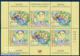 Bosnia Herzegovina - Serbian Adm. 2006 Europa M/s With 6 Stamps (4 Different), Mint NH, History - Europa (cept) - Art .. - Autres & Non Classés