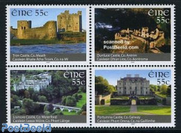 Ireland 2007 Castles 4v [+], Mint NH, Various - Tourism - Art - Bridges And Tunnels - Castles & Fortifications - Unused Stamps