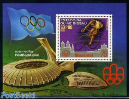 Guinea Bissau 1976 Olympic Games Montreal S/s, Mint NH, Sport - Cycling - Olympic Games - Cyclisme