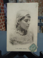 Cpa ALGERIE Kadouja - Tampon : HOTEL St-GEORGES Mustapha-Supérieur ALGER. 1904 - Femmes