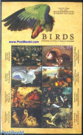 Gambia 2000 Birds On Paintings 8v M/s, Mint NH, Nature - Birds - Owls - Art - Paintings - Gambie (...-1964)