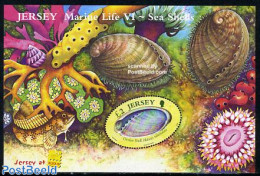 Jersey 2006 Marine Life S/s, Belgica Overprint, Mint NH, Nature - Fish - Shells & Crustaceans - Poissons