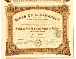 MINES De SALAMANQUE - Mines