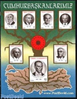 Türkiye 1987 Presidents S/s, Mint NH, History - Various - Politicians - Maps - Andere & Zonder Classificatie
