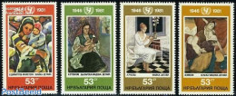 Bulgaria 1981 UNICEF 4v, Mint NH, History - Unicef - Art - Modern Art (1850-present) - Paintings - Neufs