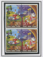 Chypre - Cyprus - Zypern 2005 Y&T N°1066b à 1067h - Michel N°1056Du à 1057Do *** - EUROPA - Se Tenant - Unused Stamps