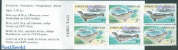 Faroe Islands 1992 Seals Booklet, Mint NH, Nature - Sea Mammals - Stamp Booklets - Unclassified
