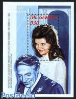 Gambia 2002 Jacqueline Kennedy-Onassis S/s, Mint NH, History - American Presidents - Gambie (...-1964)
