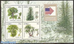 Ireland 2006 Trees S/s, Washington 2006, Mint NH, Nature - Trees & Forests - Philately - Unused Stamps
